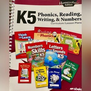 Abeka K5 Teacher Homeschool Edition